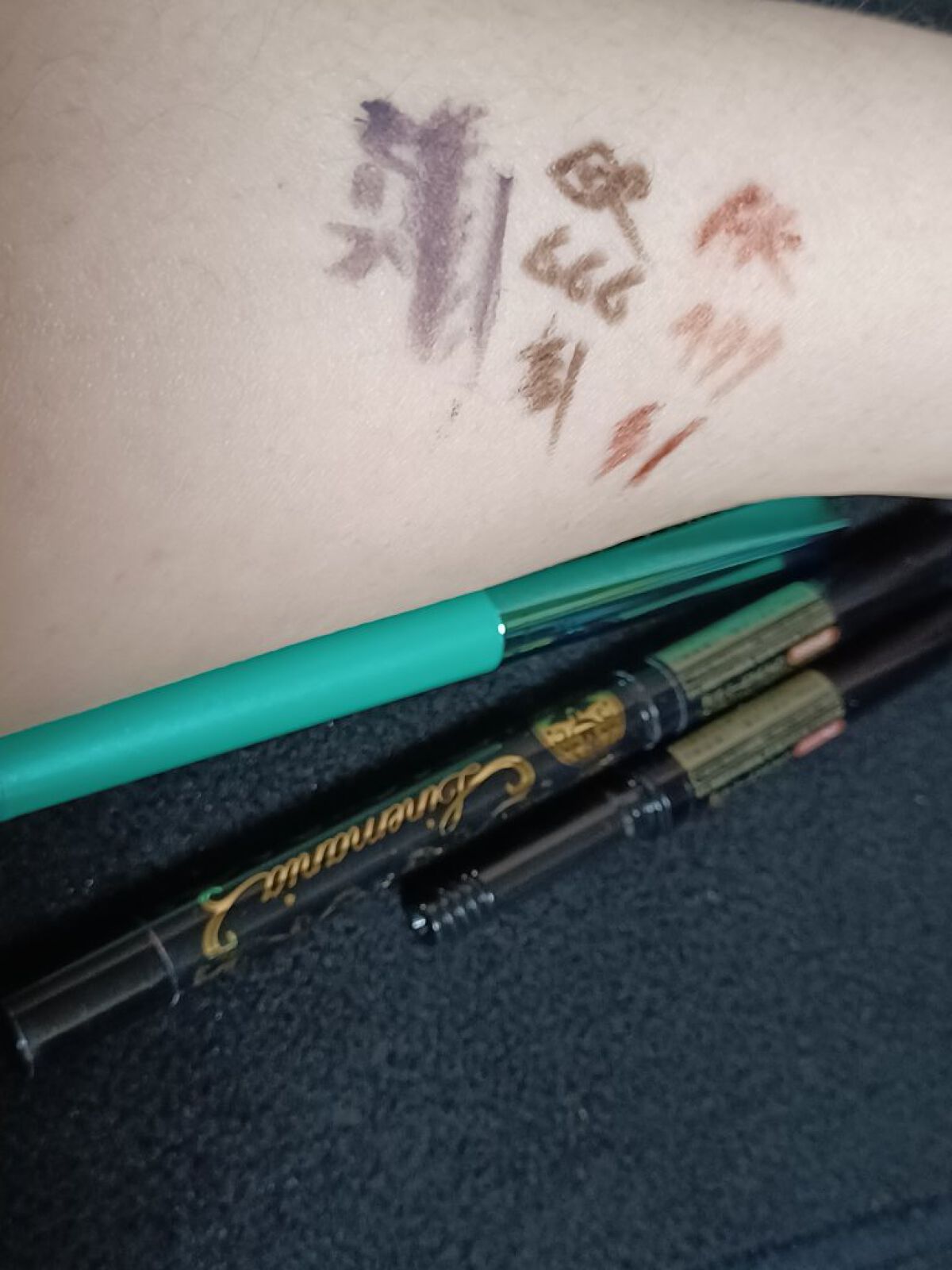 ラインマニア BR666 ディファインブラウン(本体)/MAJOLICA MAJORCA/ペンシルアイライナーを使ったクチコミ（3枚目）