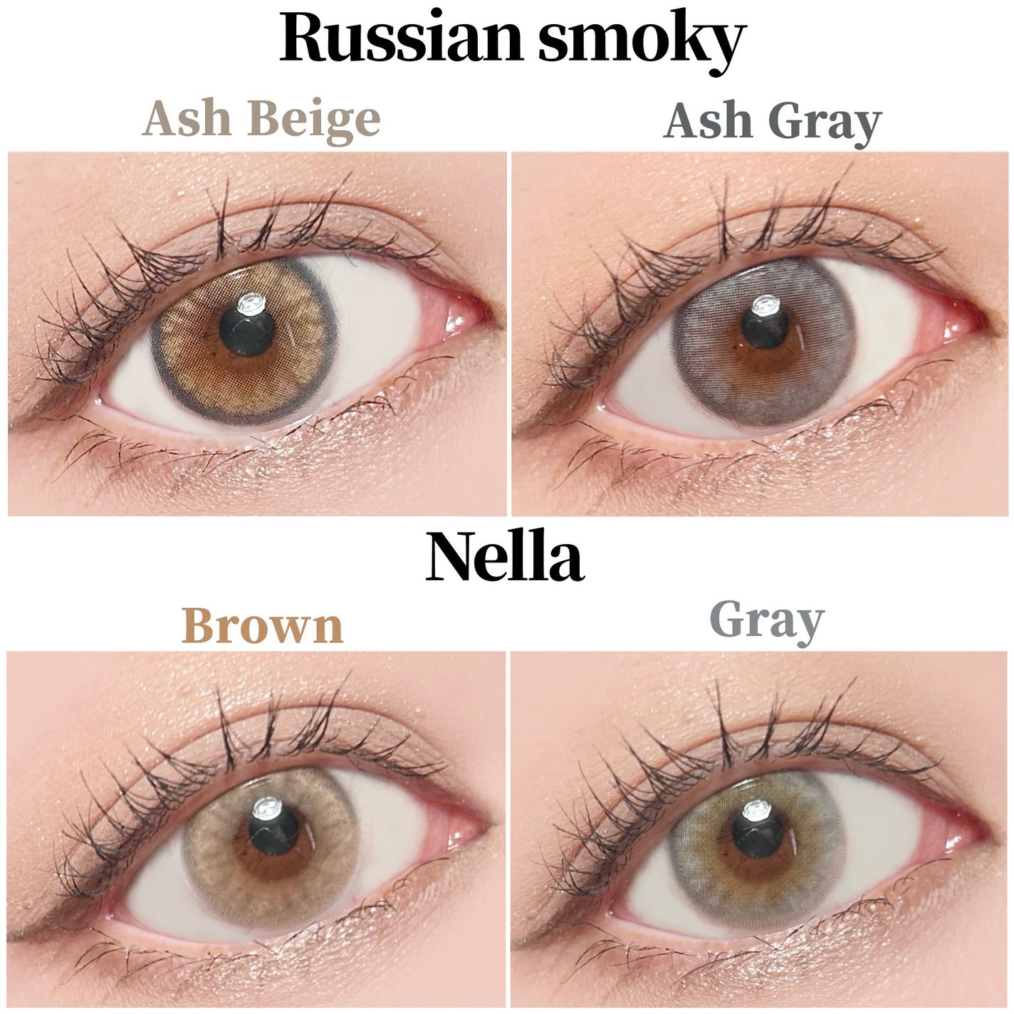 ロシアンスモーキー/OLENS/カラーコンタクトレンズを使ったクチコミ(7枚目)