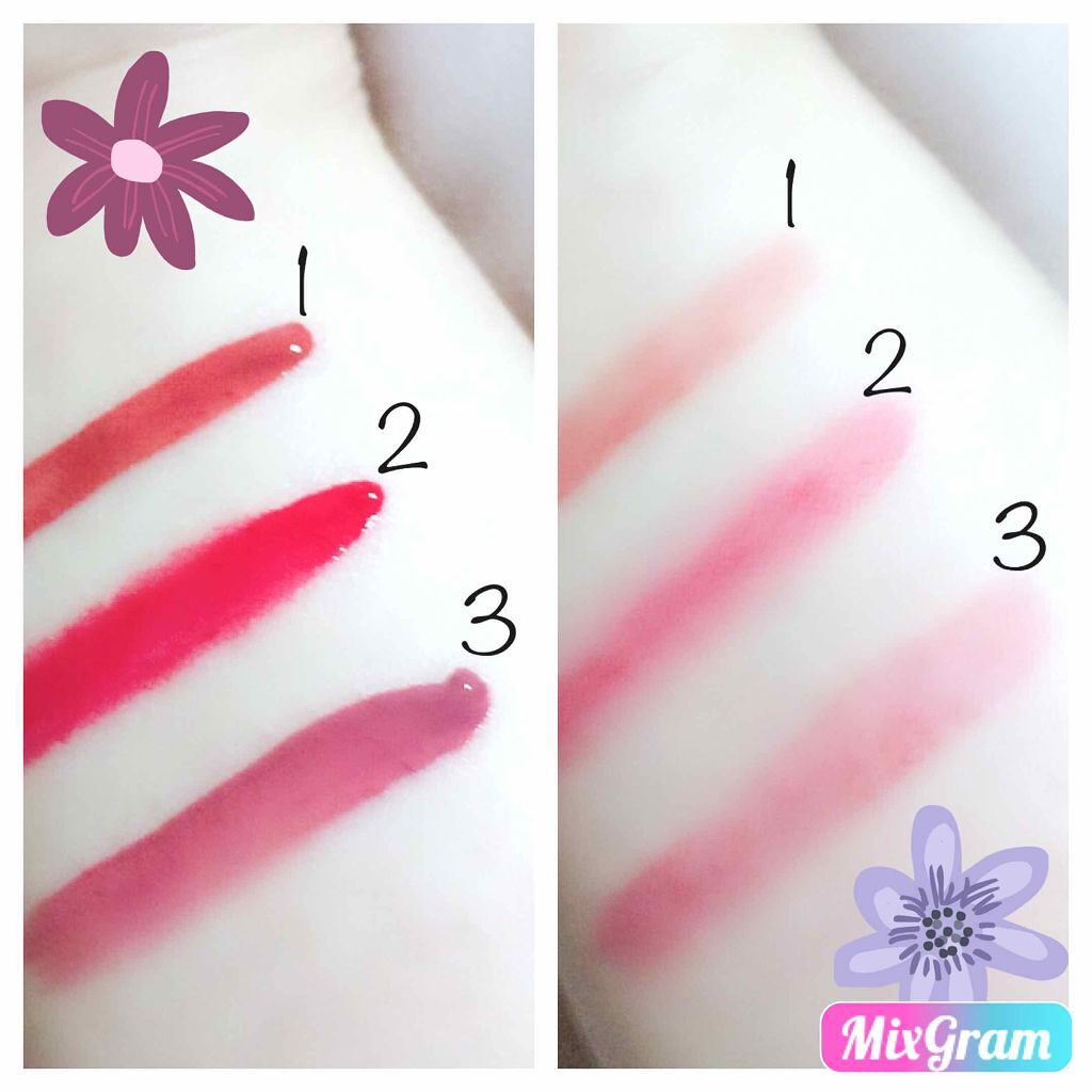 リップティントマット/キャンメイク/リップグロスを使ったクチコミ（2枚目）