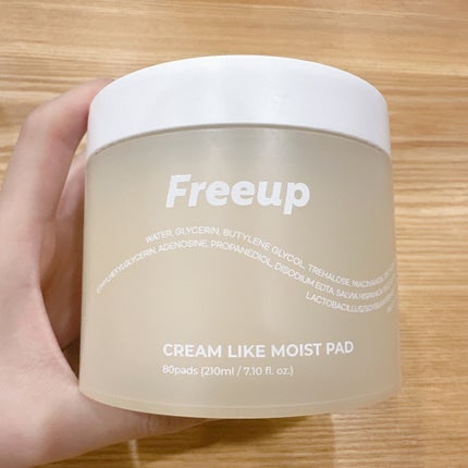 クリームライクモイストパッド/FREEUP/トナーパッドを使ったクチコミ(2枚目)