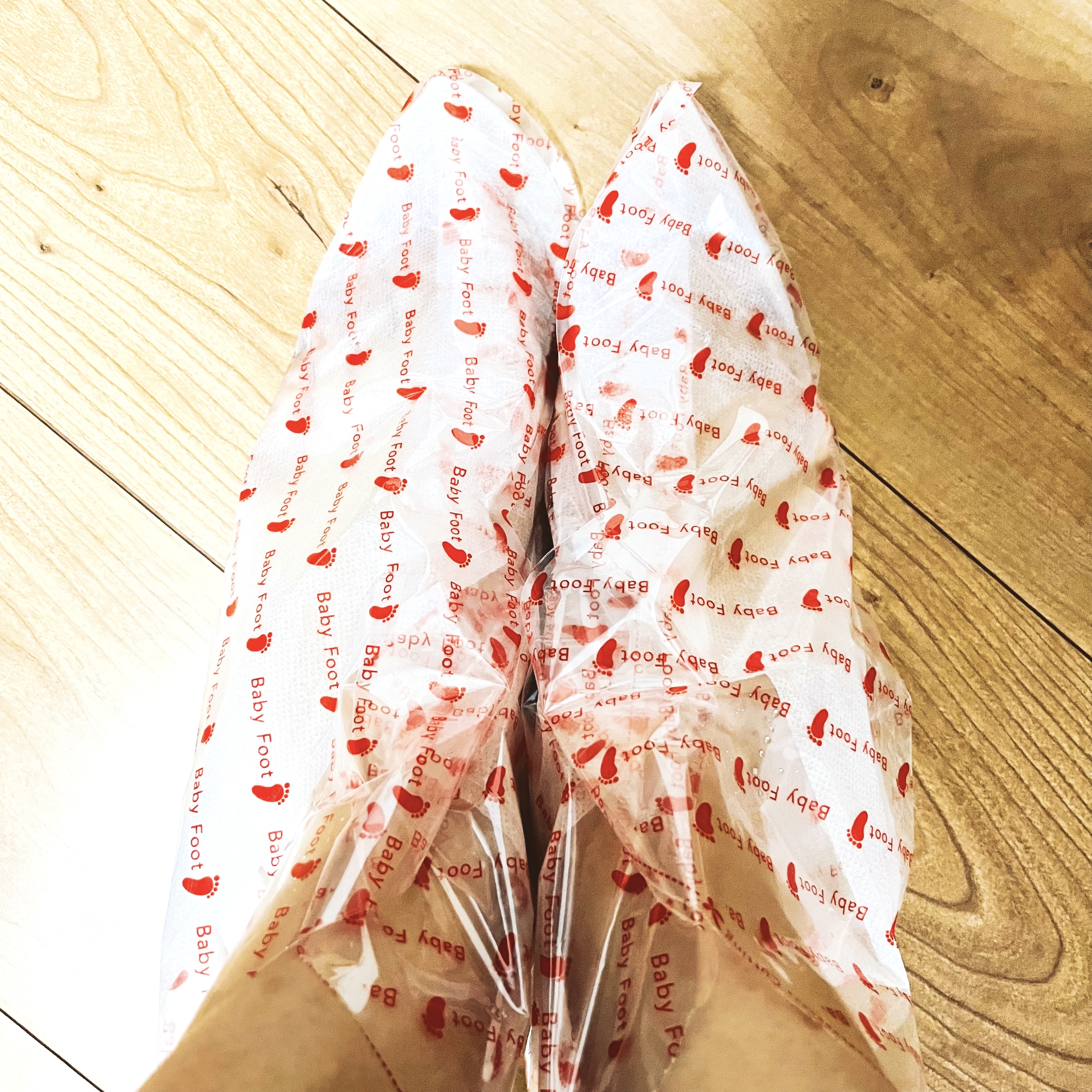 ベビーフット 重曹殺菌消毒洗浄剤/ベビーフット/レッグ・フットケアを使ったクチコミ（2枚目）