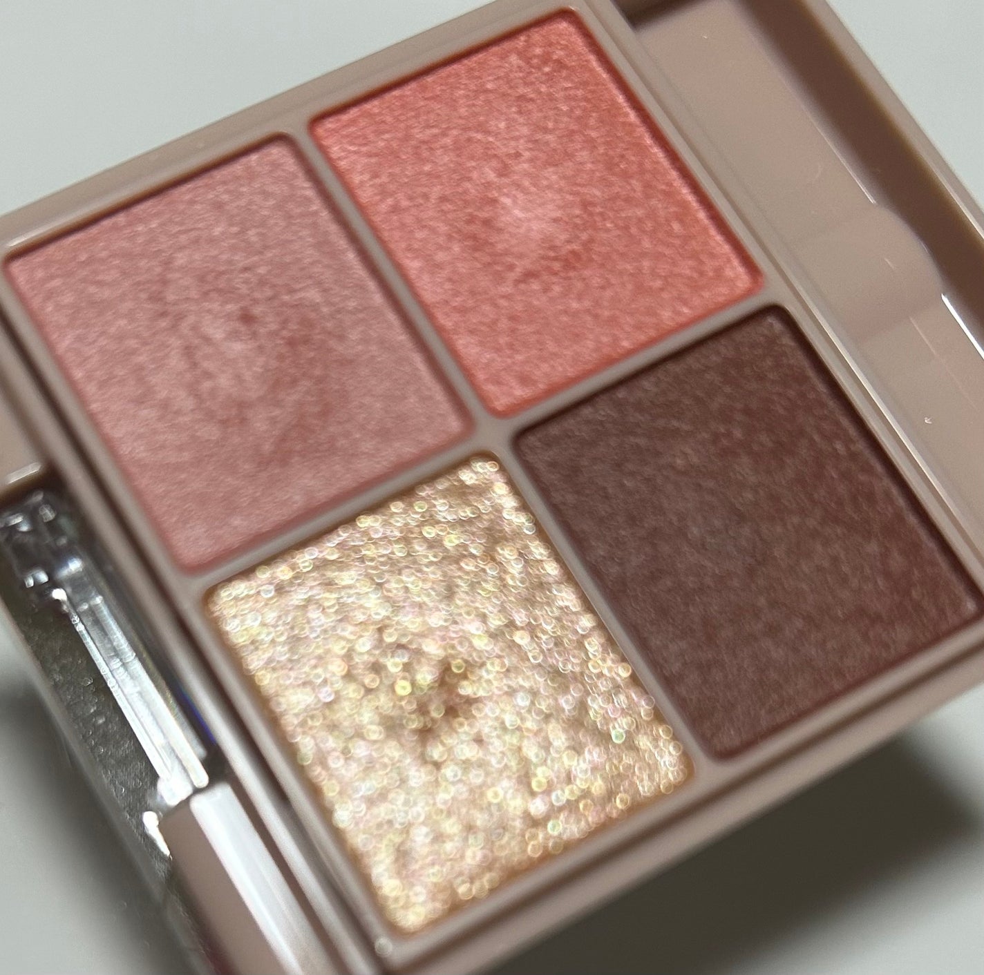 シルキースフレアイズ(マットタイプ)/キャンメイク/アイシャドウパレットを使ったクチコミ(3枚目)