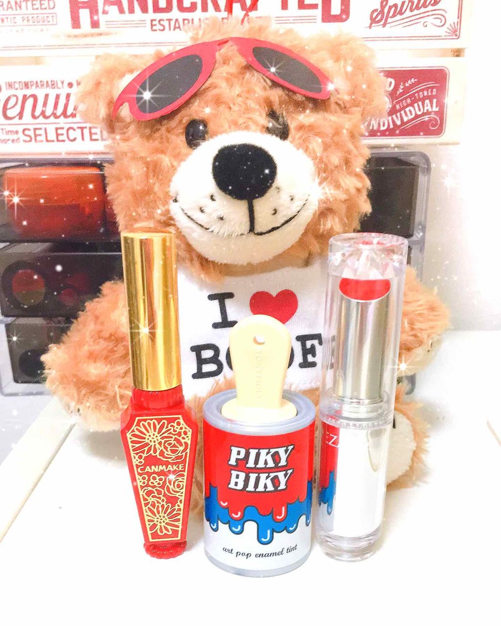 リップティントシロップ/キャンメイク/リップティントを使ったクチコミ（1枚目）