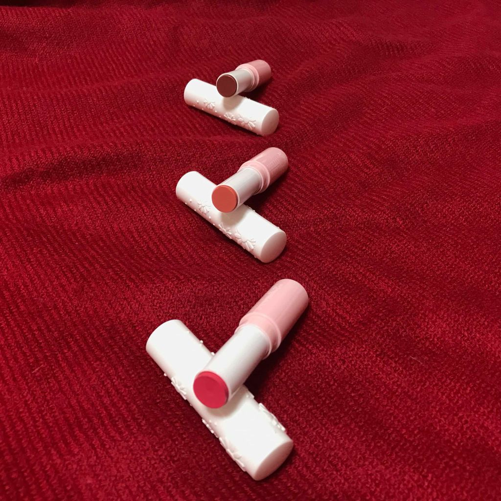 Blooming Kitty リップスティック/DAISO/口紅を使ったクチコミ(2枚目)