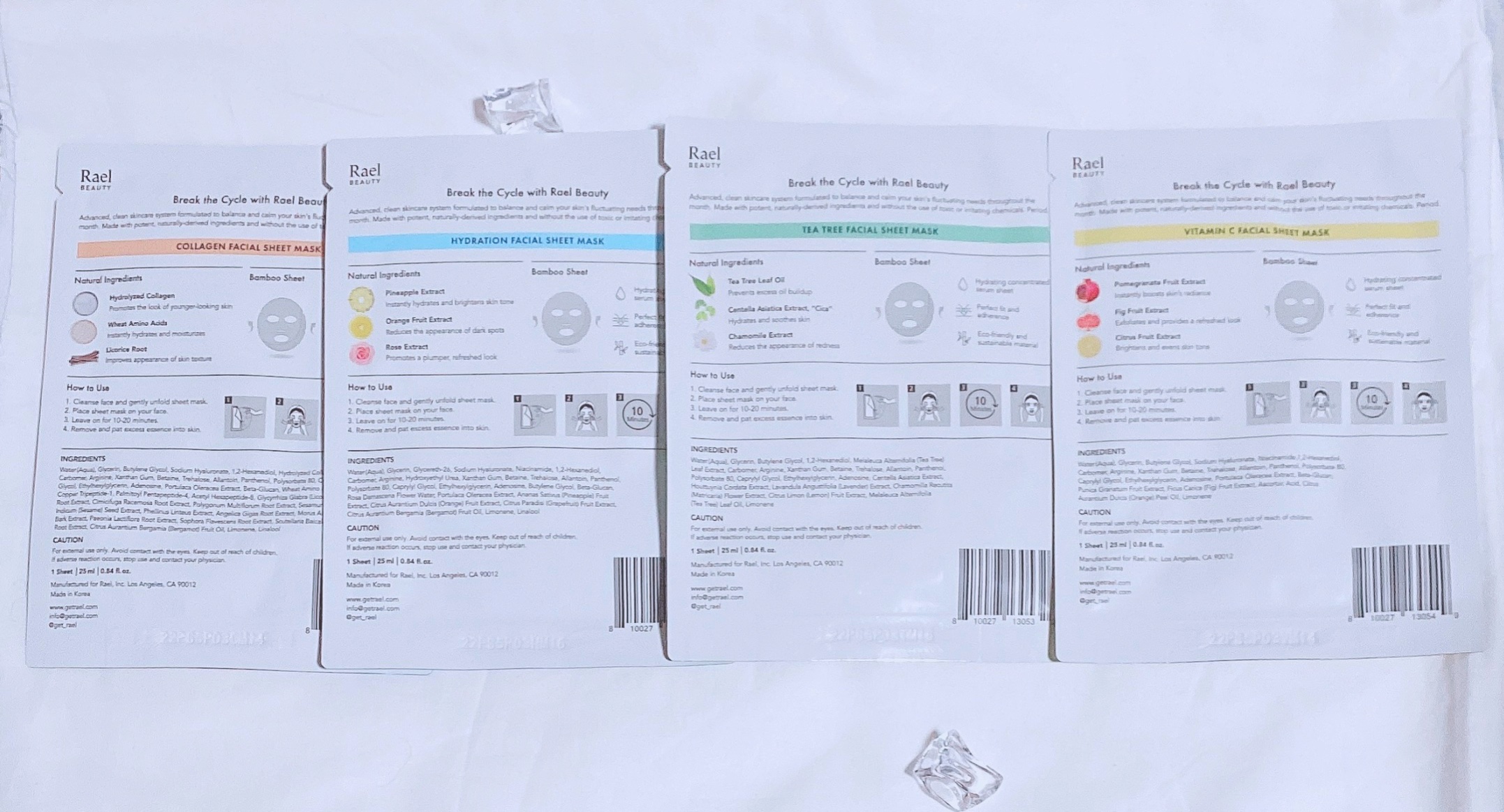  フェイスマスクスキンケア/Rael/シートマスク・パックを使ったクチコミ（2枚目）