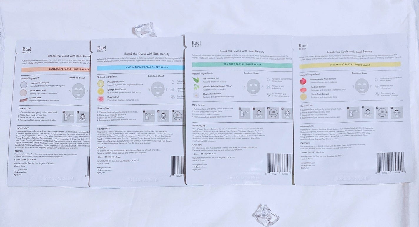 フェイスマスクスキンケア/Rael/シートマスク・パックを使ったクチコミ(2枚目)