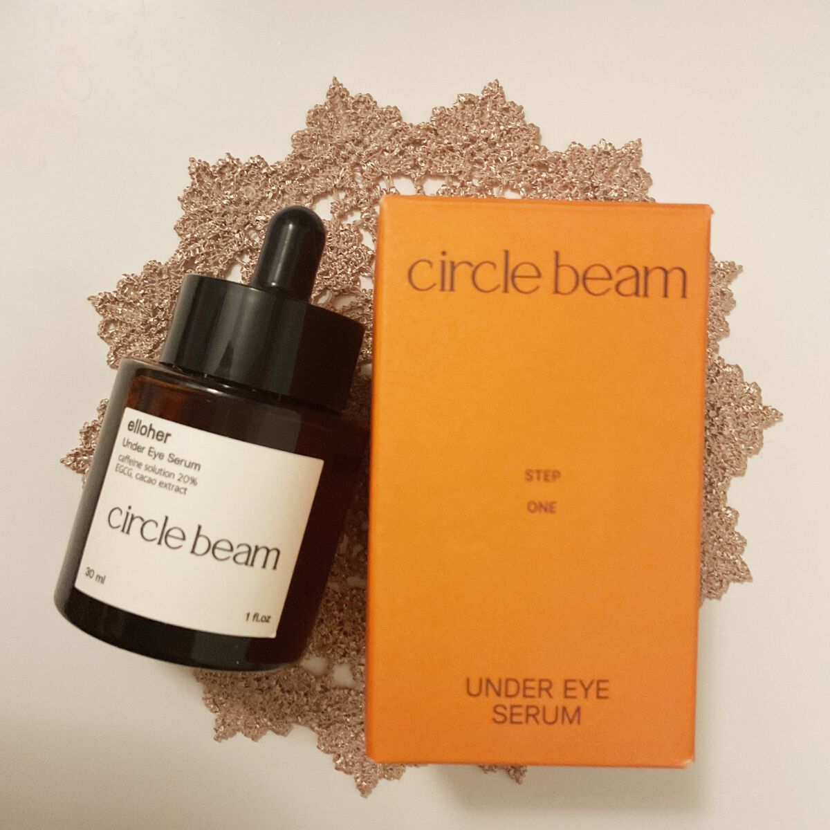 サークルビーム - Under Eye Serum/elloher/美容液を使ったクチコミ(1枚目)