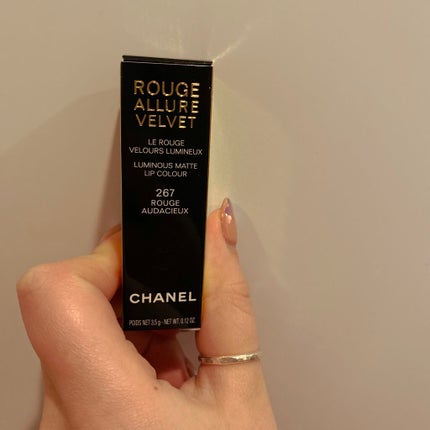 ルージュ アリュール ヴェルヴェット/CHANEL/口紅を使ったクチコミ(1枚目)