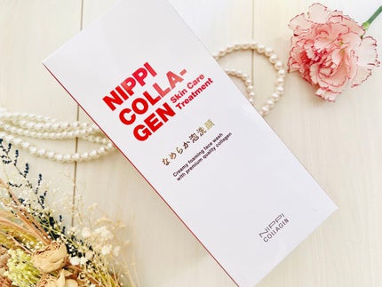 ニッピコラーゲン化粧品 なめらか泡洗顔のクチコミ「なめらか泡洗顔✨
コラーゲン原料国内販売量日本一、ニッピコラーゲン化粧品より。
コラーゲン泡.....」(3枚目)