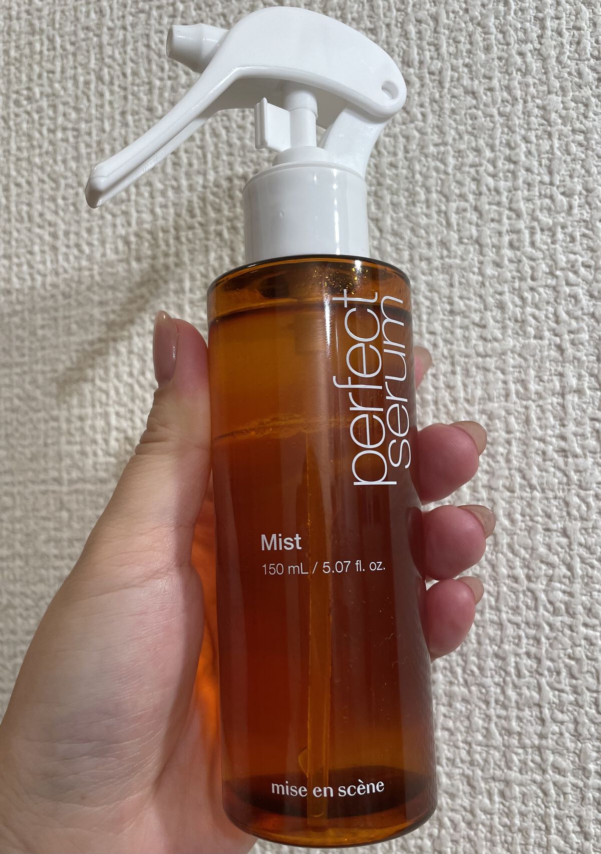 パーフェクトセラムミスト/miseenscene/ヘアミストを使ったクチコミ（1枚目）