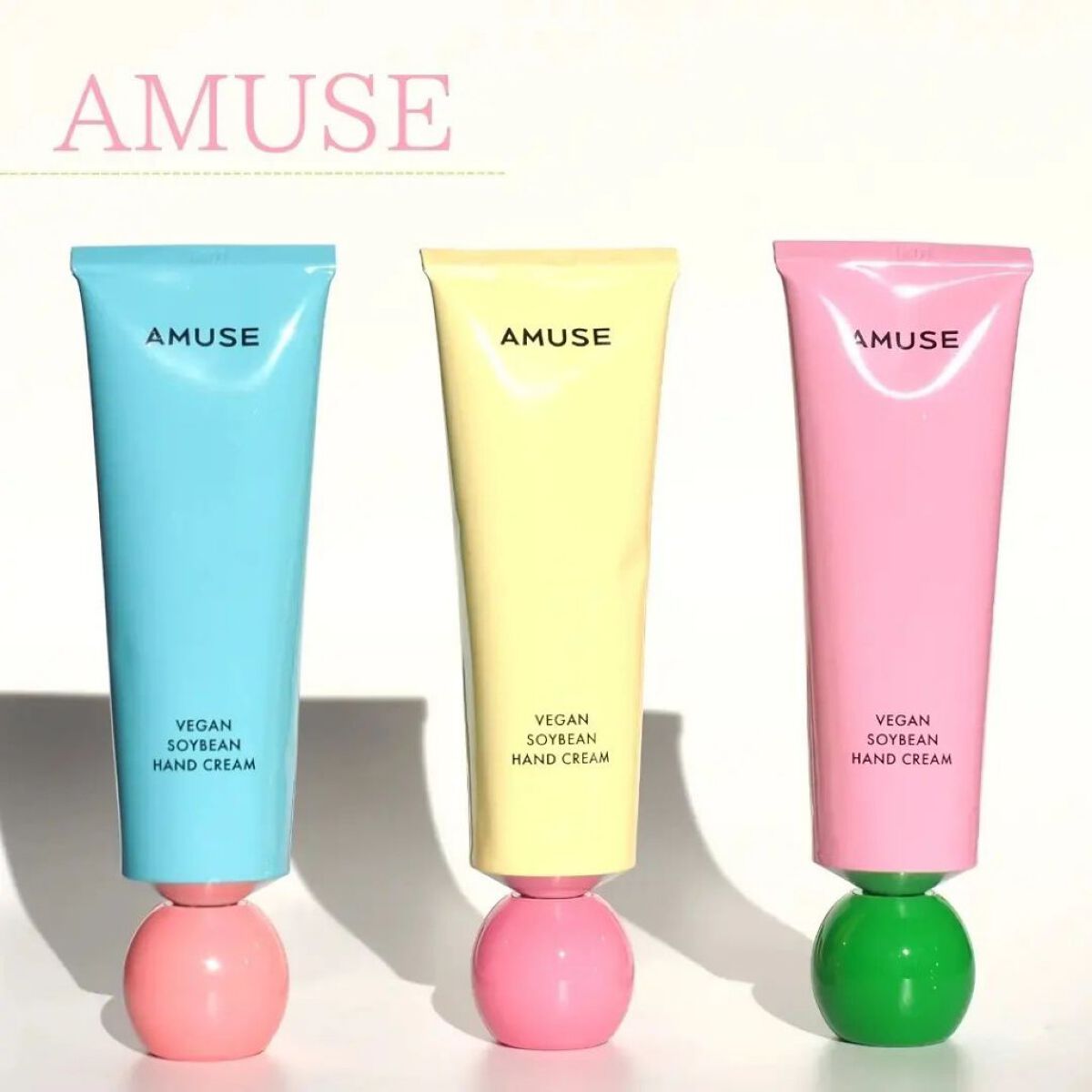 まめハンドクリーム プレジャー/AMUSE/ハンドクリームを使ったクチコミ（1枚目）