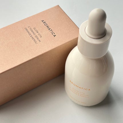 グロービタCトーニングセラム/AROMATICA/美容液を使ったクチコミ(5枚目)