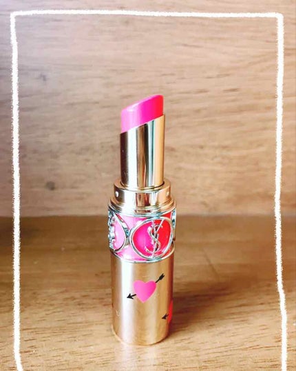 ルージュ ヴォリュプテ シャイン/YVES SAINT LAURENT BEAUTE/口紅を使ったクチコミ(1枚目)