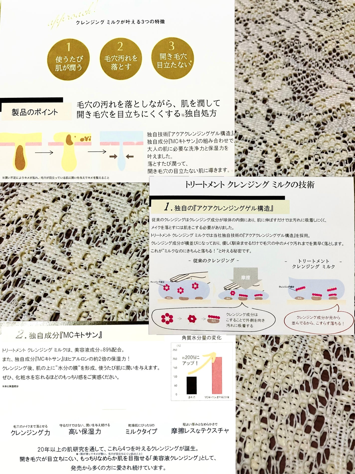 トリートメント クレンジング ミルク/COVERMARK/ミルククレンジングを使ったクチコミ(3枚目)