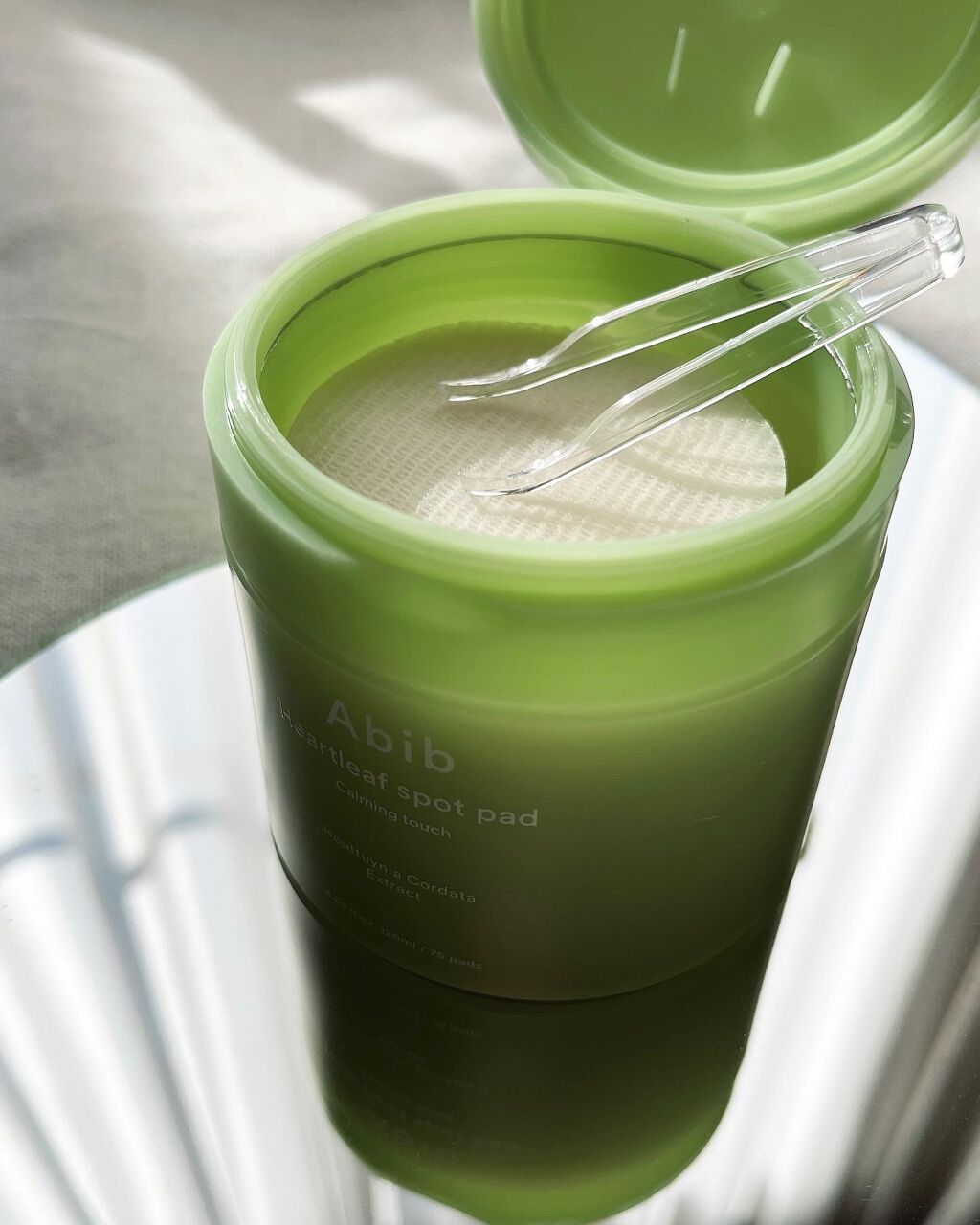 ドクダミカーミングタッチスポットパッド/Abib /トナーパッドを使ったクチコミ(2枚目)