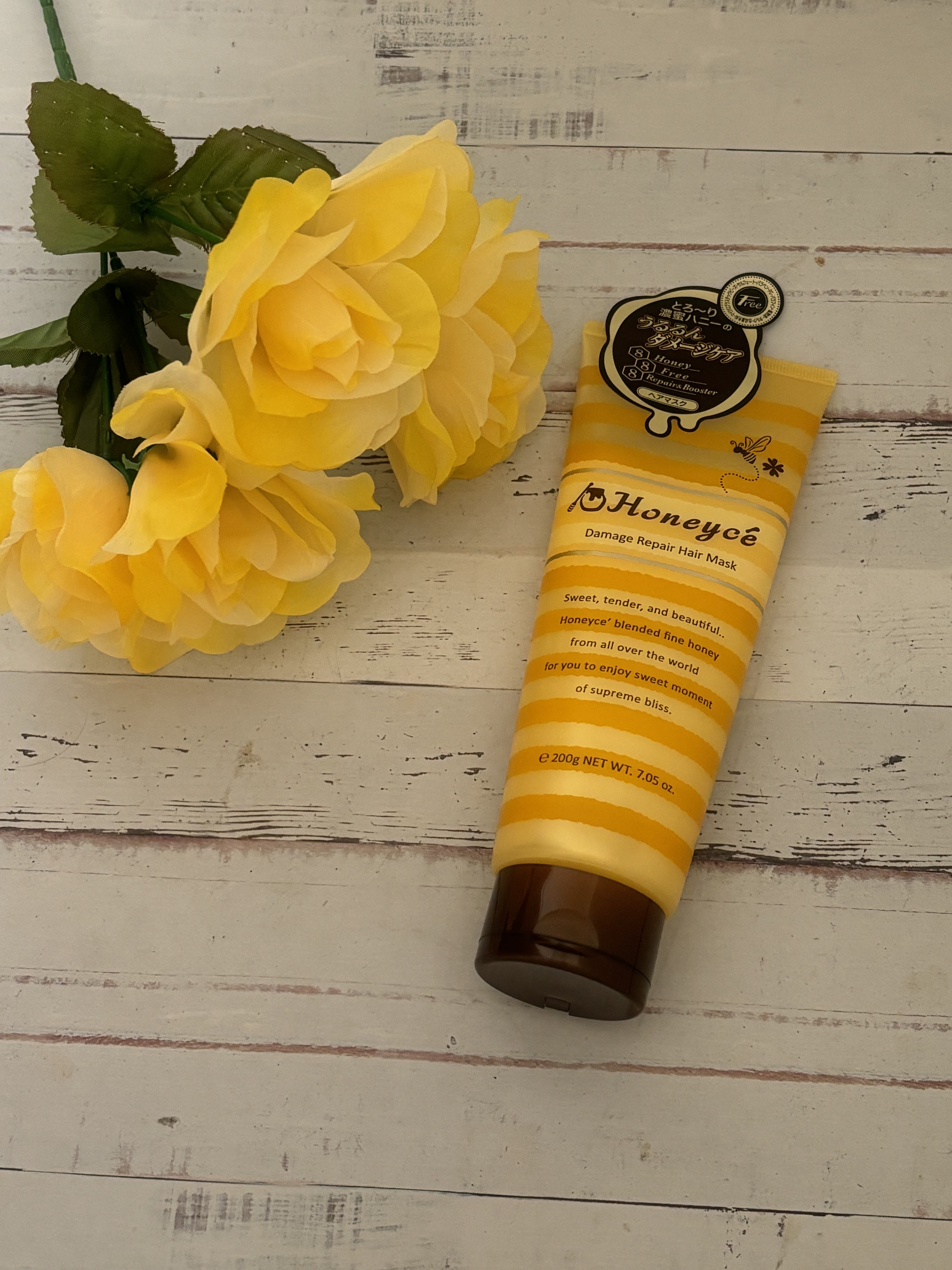 ハニーチェ ダメージリペア ヘアマスクY  R/ハニーチェ/ヘアマスク・ヘアパックを使ったクチコミ（1枚目）