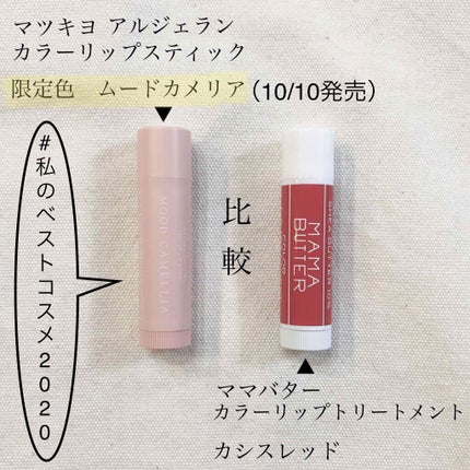 カラーリップトリートメント/ママバター/リップケアを使ったクチコミ(1枚目)