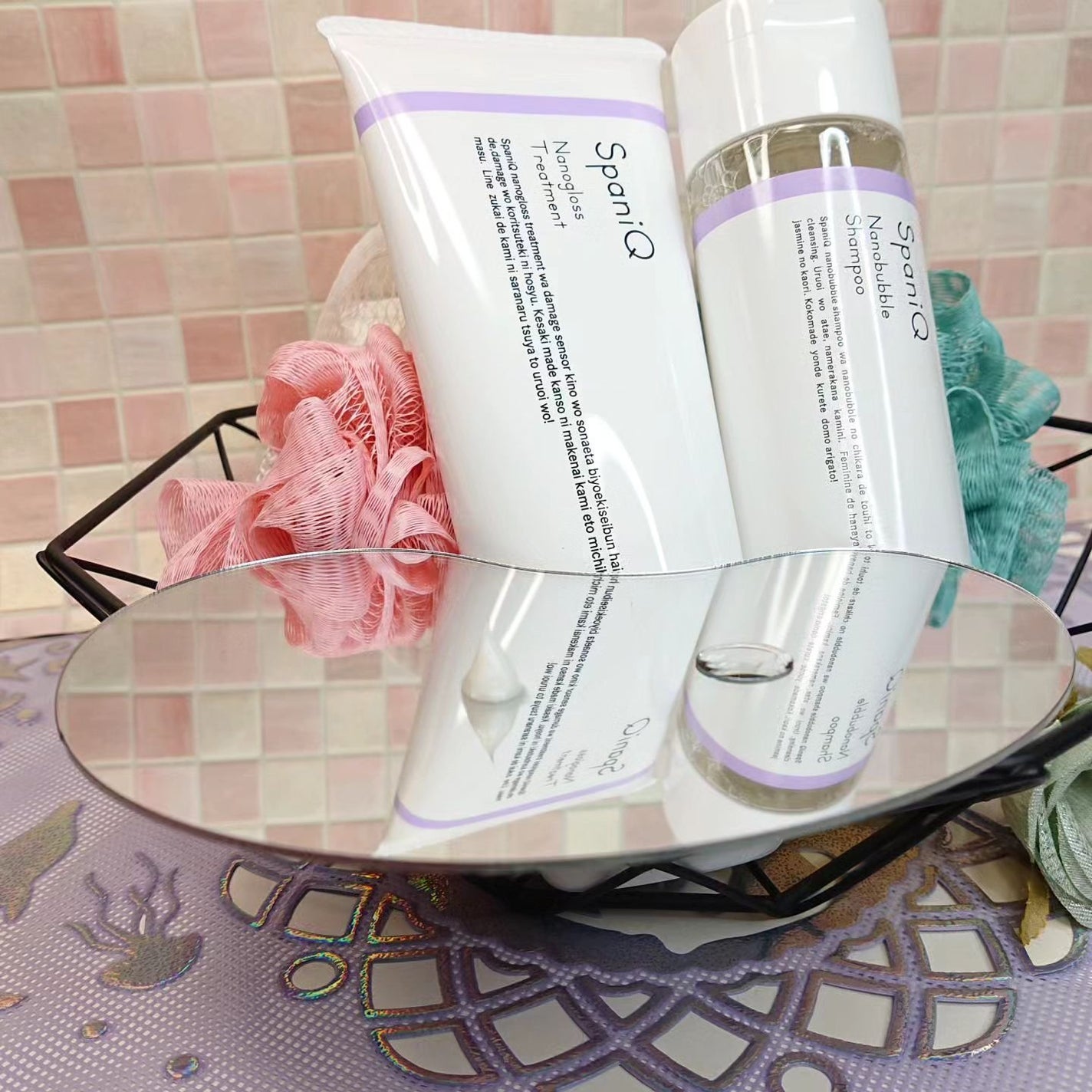 ナノグロストリートメント/SpaniQ/洗い流すヘアトリートメントを使ったクチコミ(2枚目)