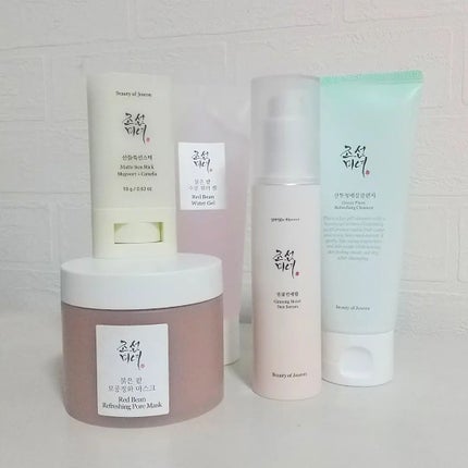 Red Bean Refreshing Pore Mask/Beauty of Joseon/洗い流すパック・マスクを使ったクチコミ(8枚目)