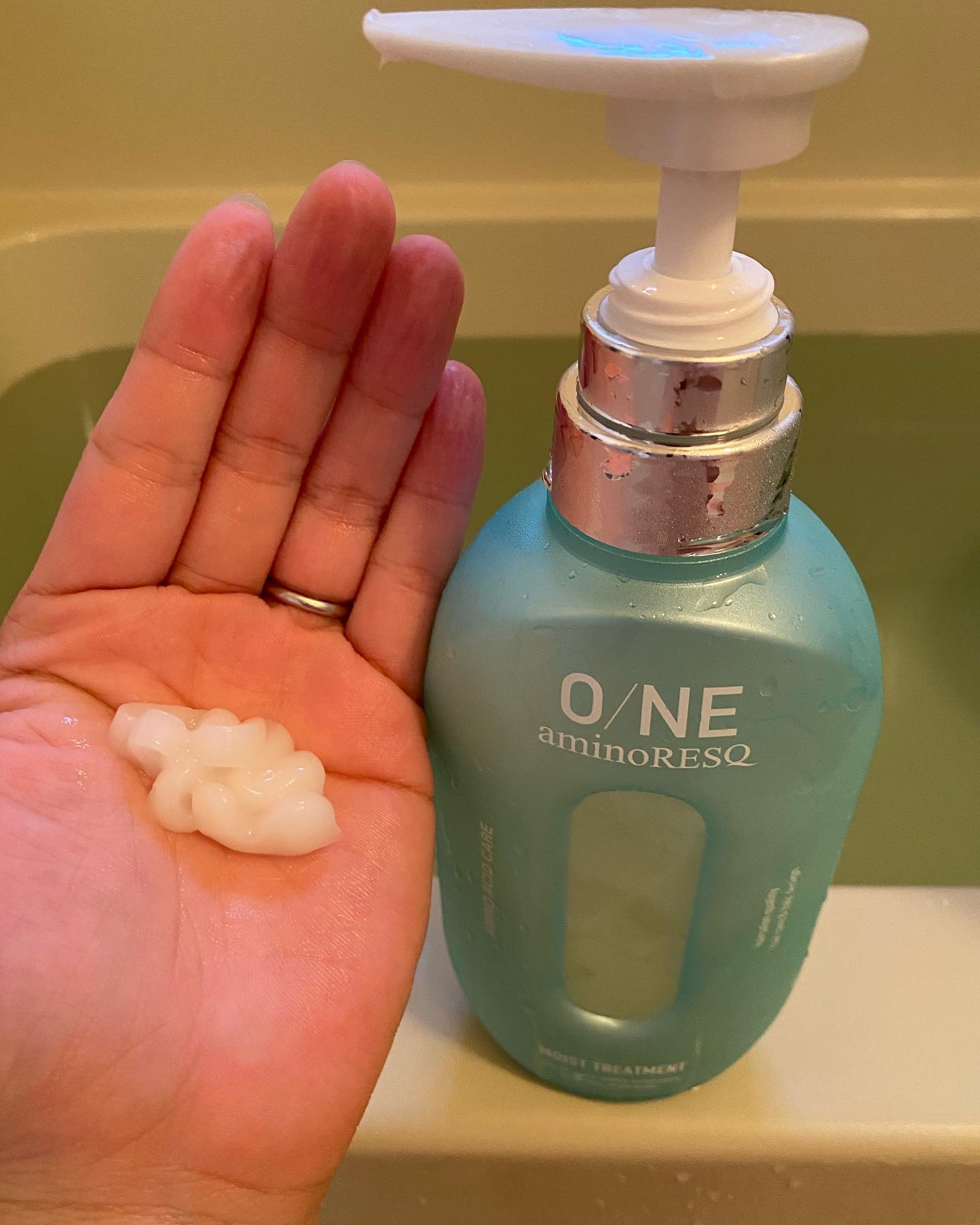 ワン アミノレスキューモイストシャンプー/トリートメント/アミノレスキュー/市販シャンプーを使ったクチコミ（3枚目）