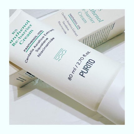 B5パンテノールリバリアクリーム/PURITO/フェイスクリームを使ったクチコミ(2枚目)