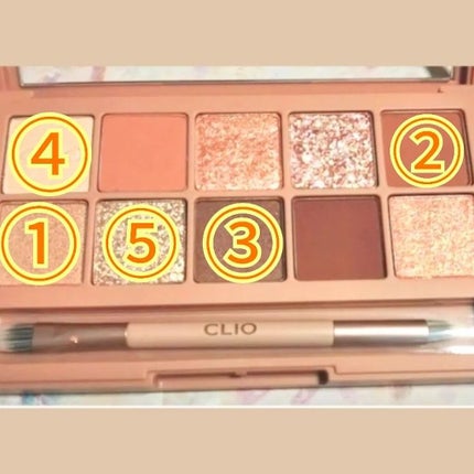 プロ アイ パレット/CLIO/アイシャドウパレットを使ったクチコミ(4枚目)