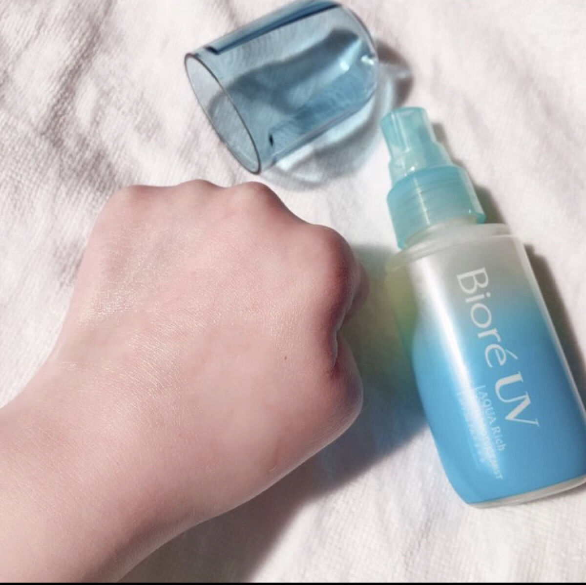 ビオレUV アクアリッチ アクアプロテクトミスト/ビオレ/日焼け止めミスト・スプレーを使ったクチコミ（3枚目）