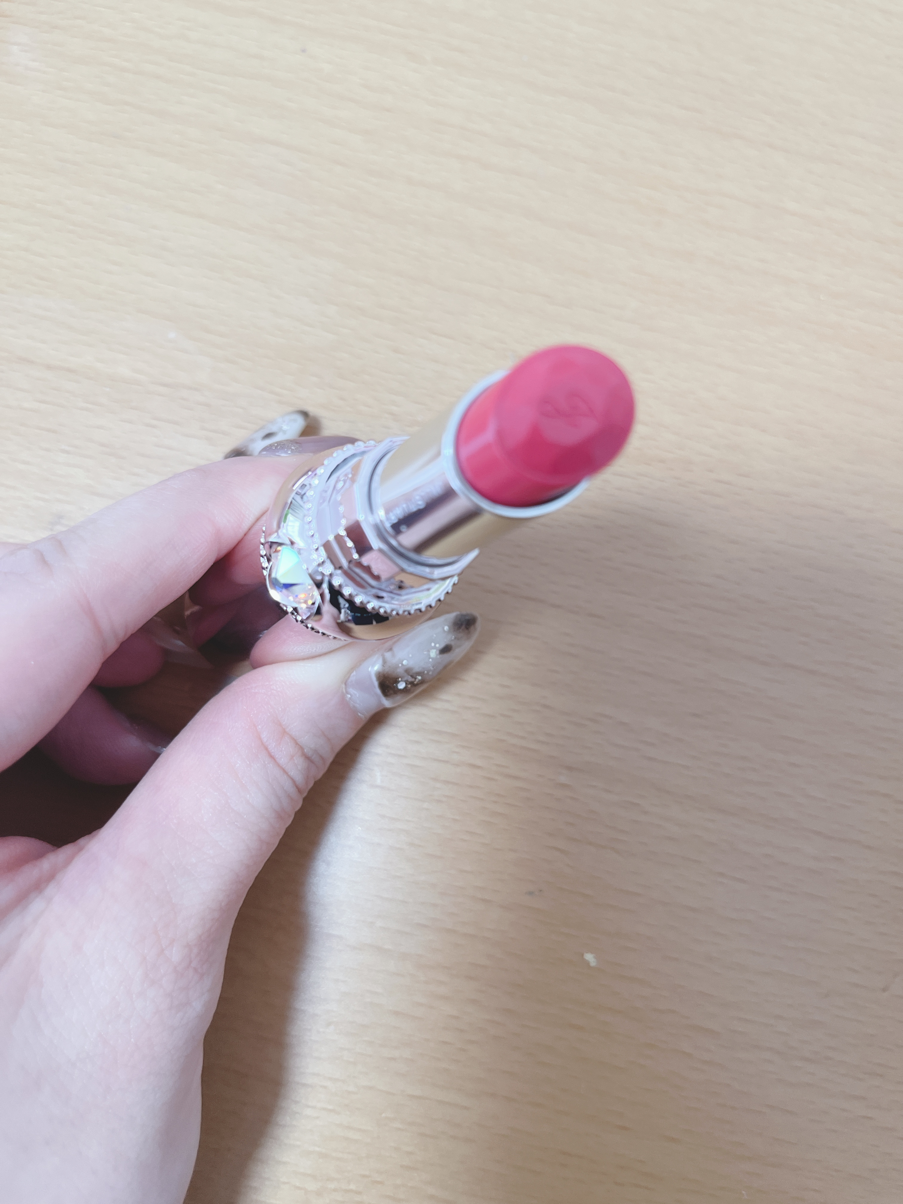 ルージュ リップブロッサム ダズリングワンダーランド/JILL STUART/口紅を使ったクチコミ（2枚目）