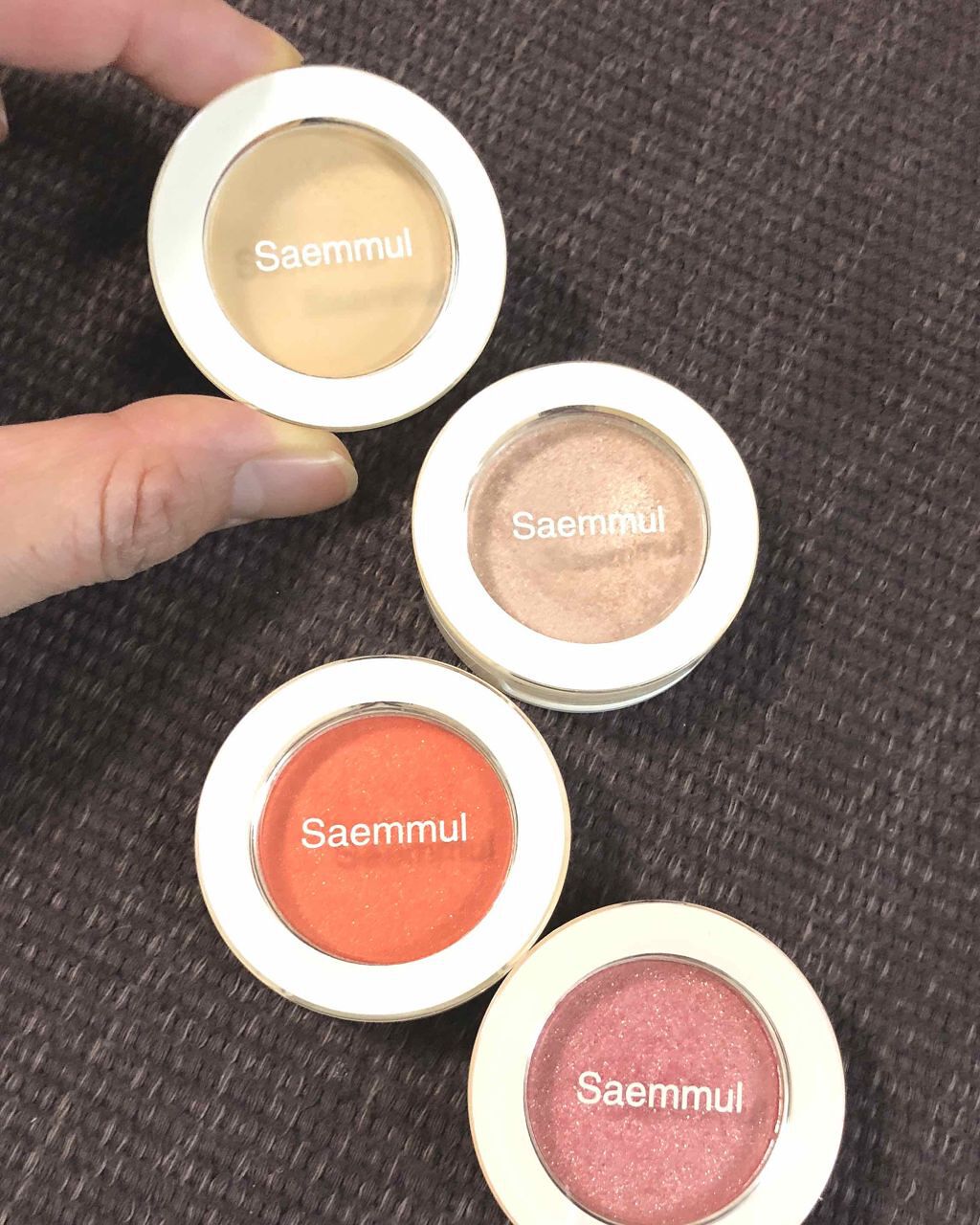 シングルアイシャドウ/the SAEM/単色アイシャドウを使ったクチコミ(1枚目)