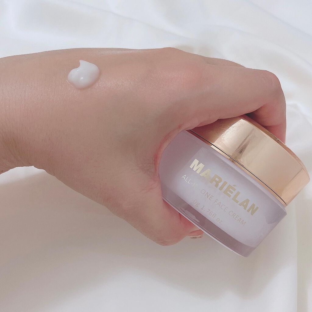 オールインワン フェイスクリーム /MARIÉLAN/オールインワン化粧品を使ったクチコミ(3枚目)