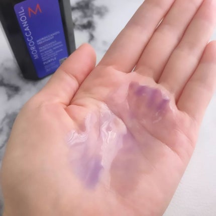 モロッカンオイル トリートメント パープル/モロッカンオイル/アウトバストリートメントを使ったクチコミ(6枚目)