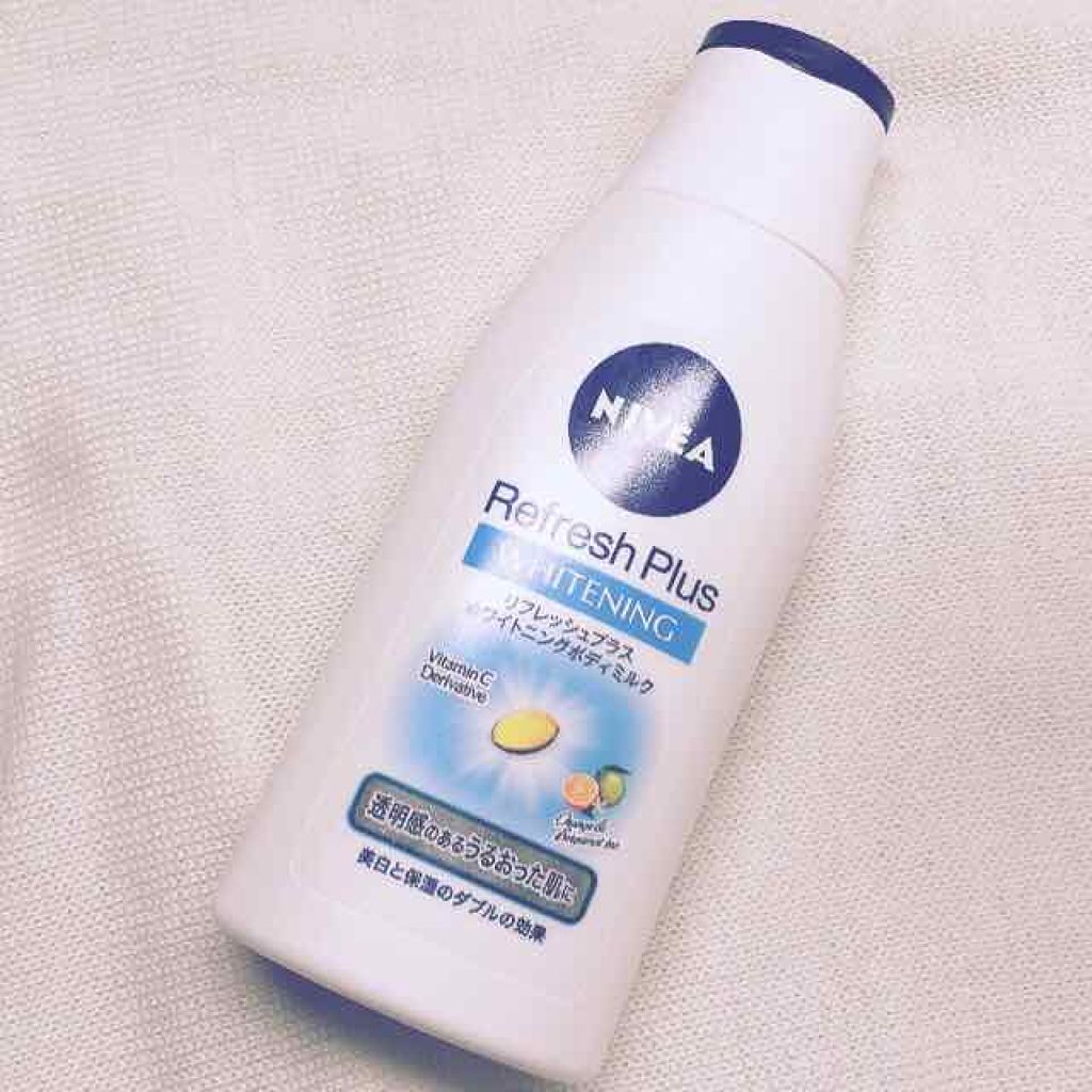  リフレッシュプラス ホワイトニング ボディミルク/ニベア/ボディミルクを使ったクチコミ（1枚目）