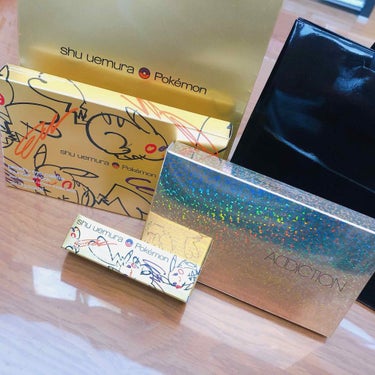 ピカシュウ アイ パレット‐サンダーショック/shu uemura/アイシャドウパレットを使ったクチコミ（1枚目）