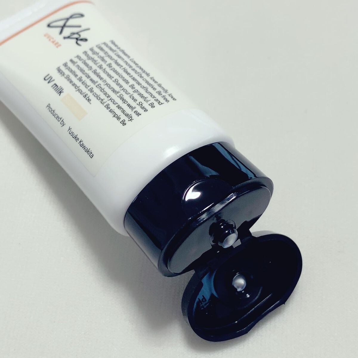 &be UVミルク/&be/日焼け止めミルクを使ったクチコミ(2枚目)