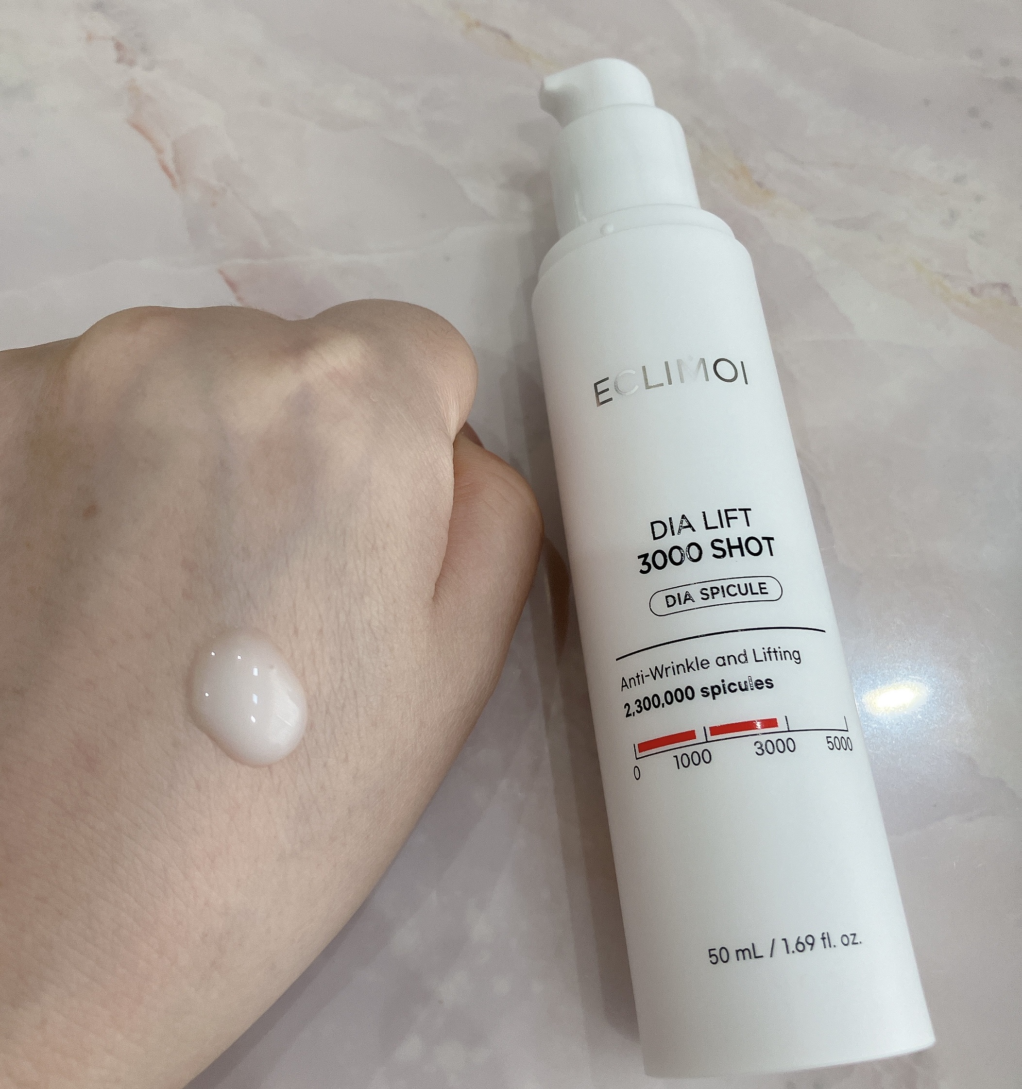 ダイヤリフト3000ショット/ECLIMOI/フェイスクリームを使ったクチコミ（1枚目）