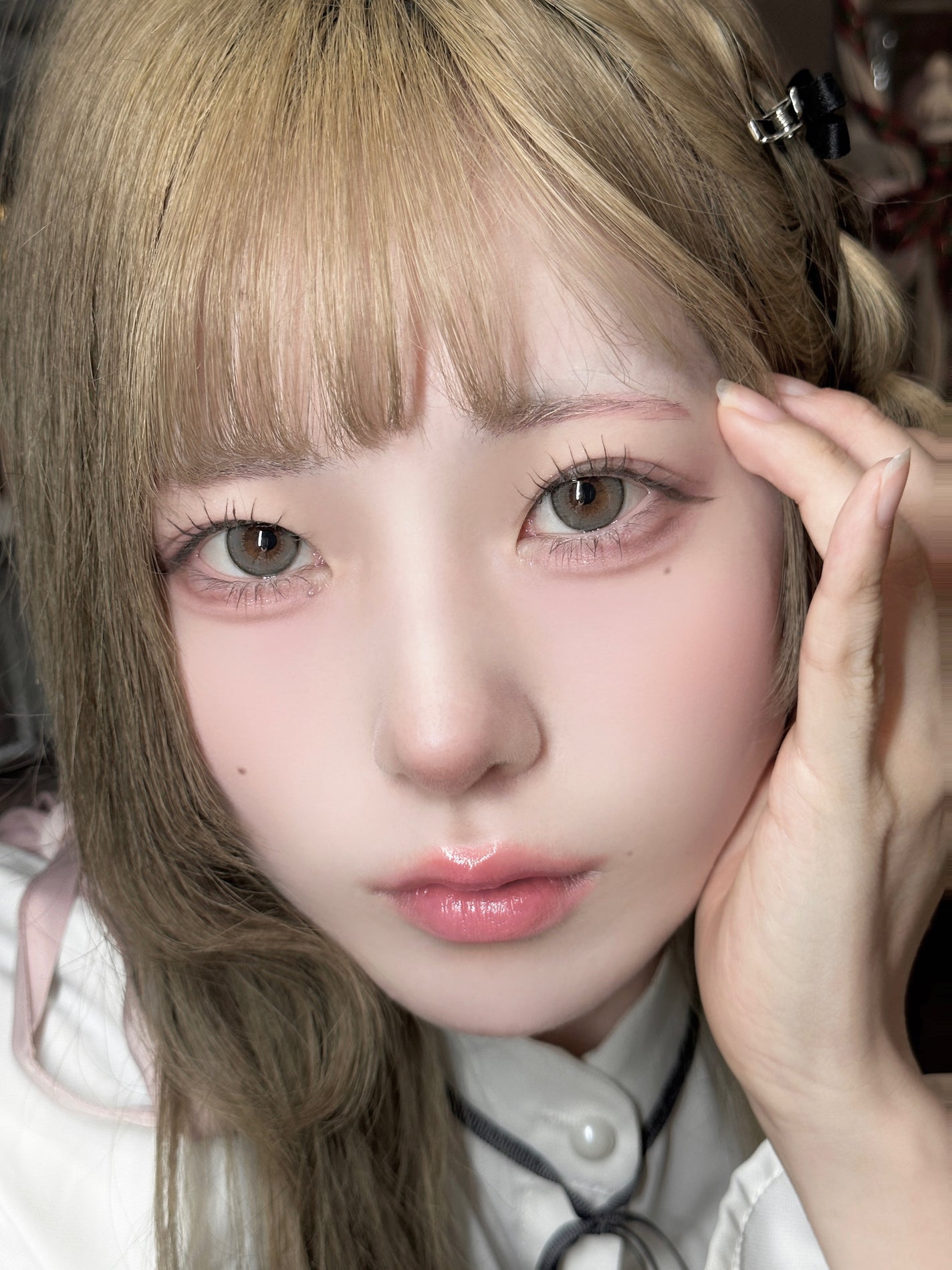 ルージュ ヴォリュプテ シャイン/YVES SAINT LAURENT BEAUTE/口紅を使ったクチコミ(9枚目)