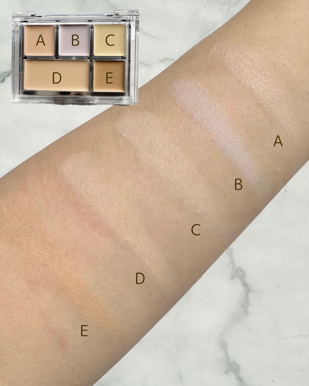 キル カバー ファンウェア コンシール パレット/CLIO/パレットコンシーラーを使ったクチコミ（3枚目）