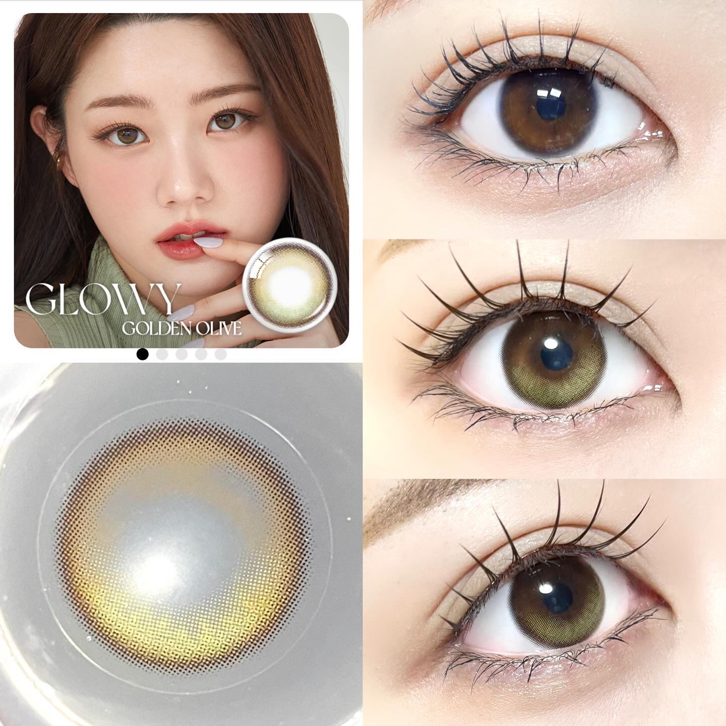 Glowy 1day/OLENS/ワンデー（１DAY）カラコンを使ったクチコミ（3枚目）