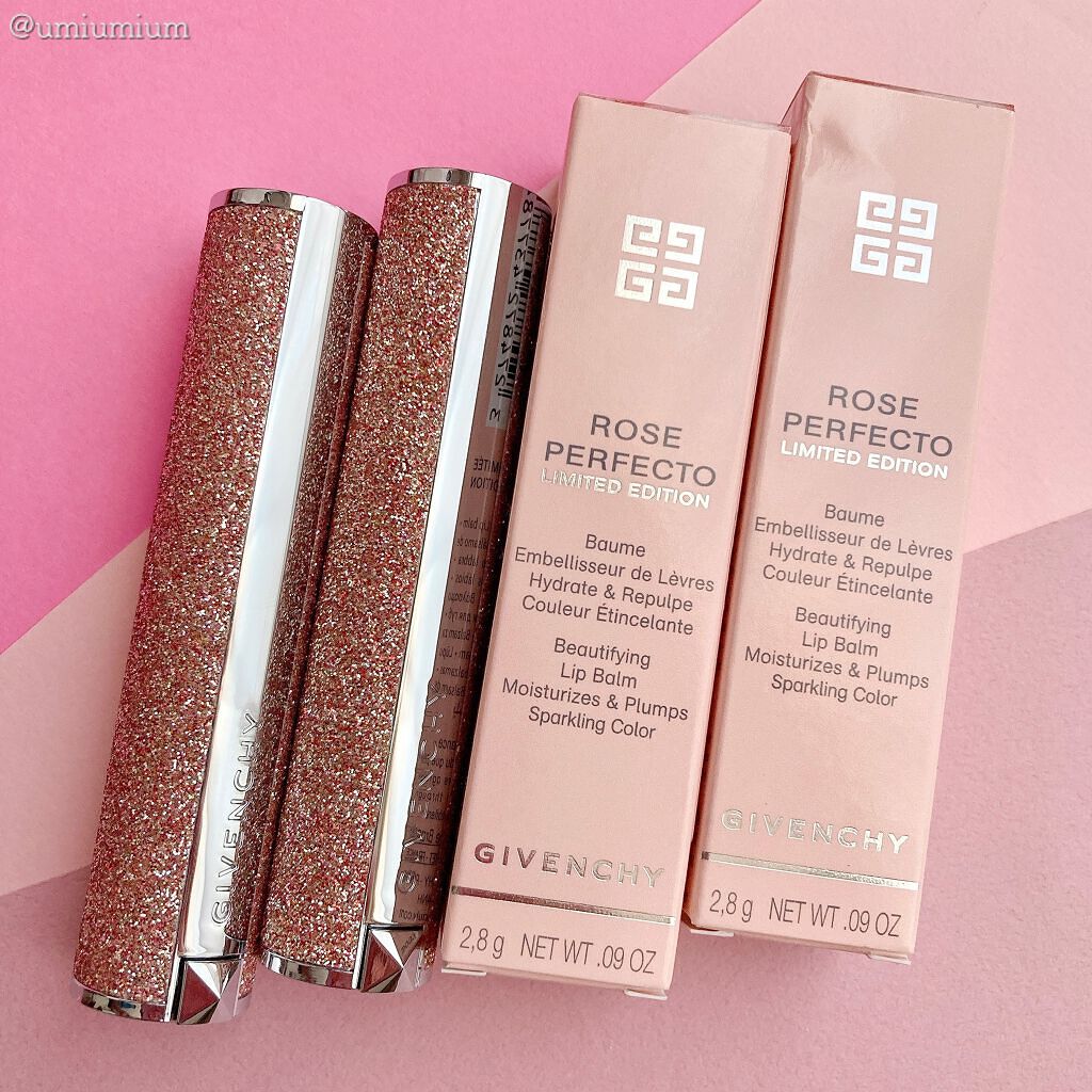 ローズ・パーフェクト/GIVENCHY/リップバームを使ったクチコミ(8枚目)
