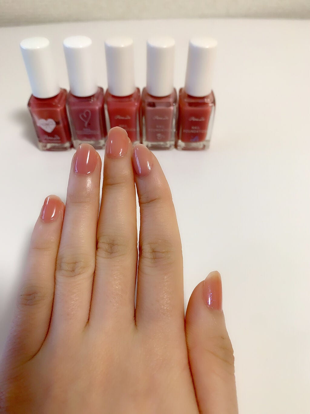 ネイルファンデーション/パラドゥ/マニキュアを使ったクチコミ(2枚目)