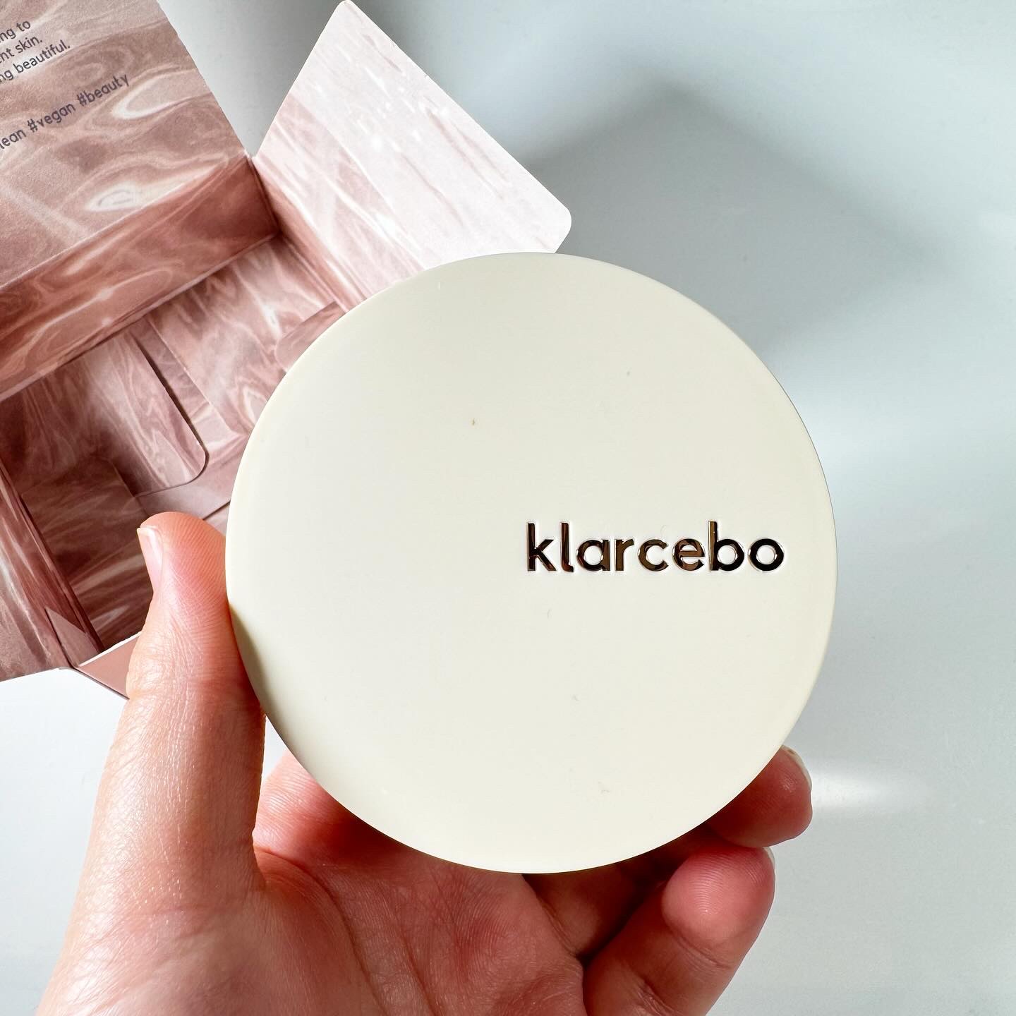 ハートシカクッション/klarcebo/クッションファンデーションを使ったクチコミ（2枚目）