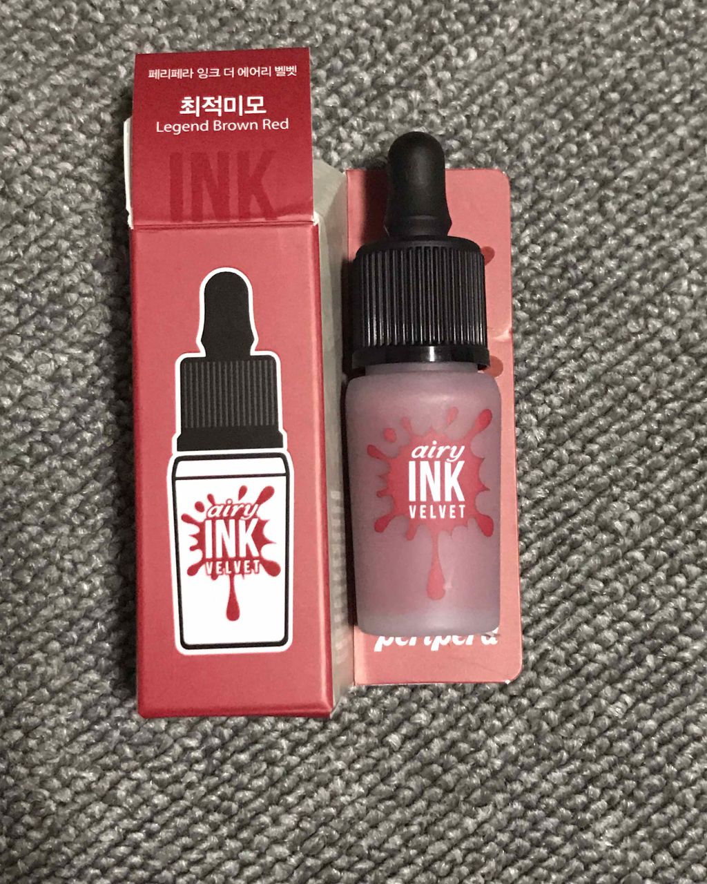 インク エアリー ベルベット/PERIPERA/口紅を使ったクチコミ（1枚目）