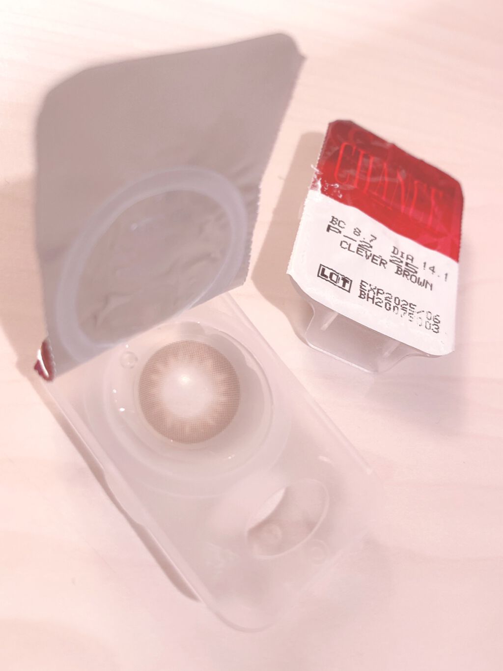 チャンス ワンデー クレバーブラウン/CHANCE/ワンデー（１DAY）カラコンを使ったクチコミ（2枚目）