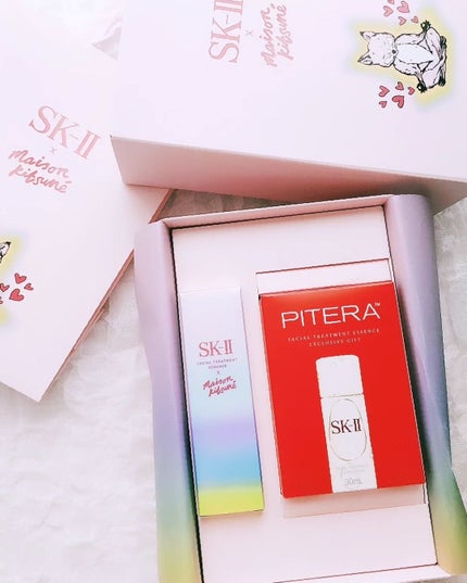 SK-II × MAISON KITSUNÉ スプリング リミテッド エディション トライアル キット/SK-II/トライアルキットを使ったクチコミ(4枚目)