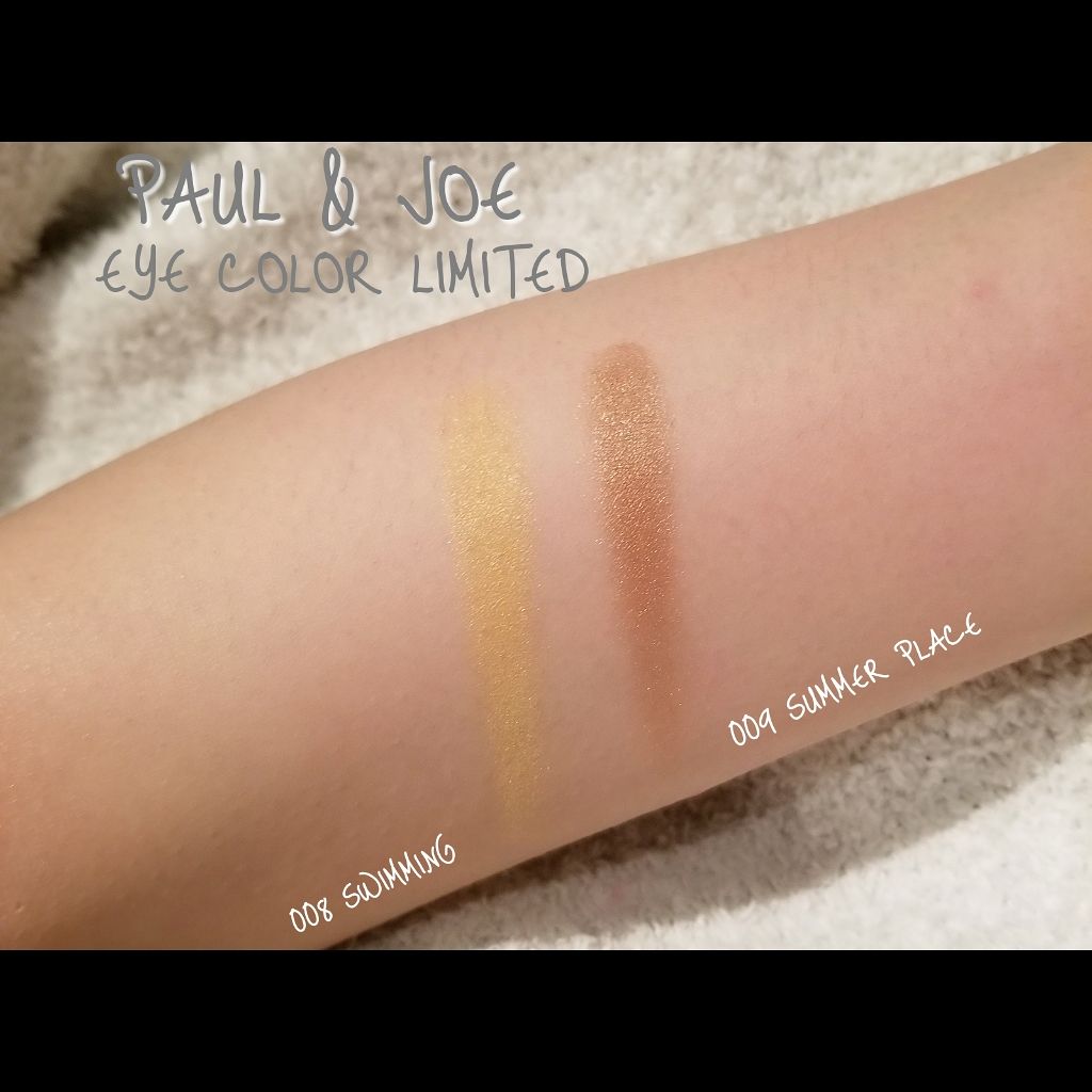 アイカラー リミテッド 2018/PAUL & JOE BEAUTE/単色アイシャドウを使ったクチコミ（3枚目）