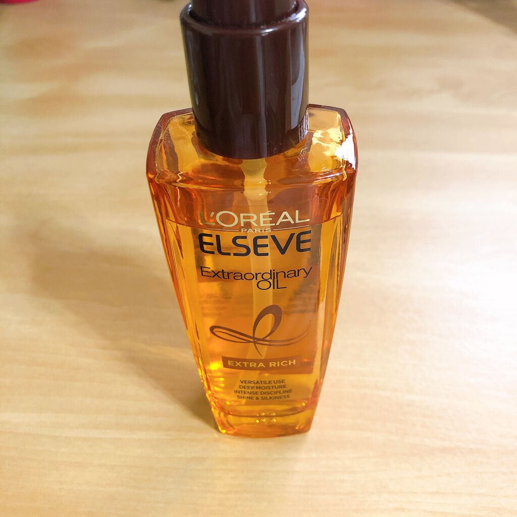 エルセーヴ エクストラオーディナリーオイル エクストラリッチ フィニッシュ/ロレアル パリ/ヘアオイルを使ったクチコミ（1枚目）