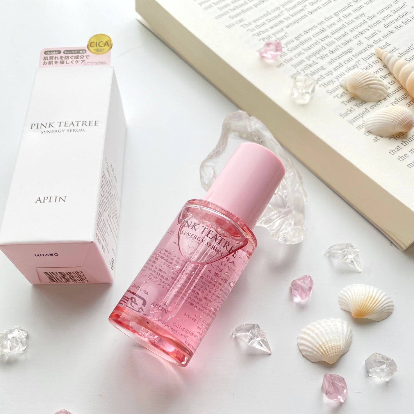 ピンクティーツリーシナジーセラム/APLIN/美容液を使ったクチコミ(6枚目)