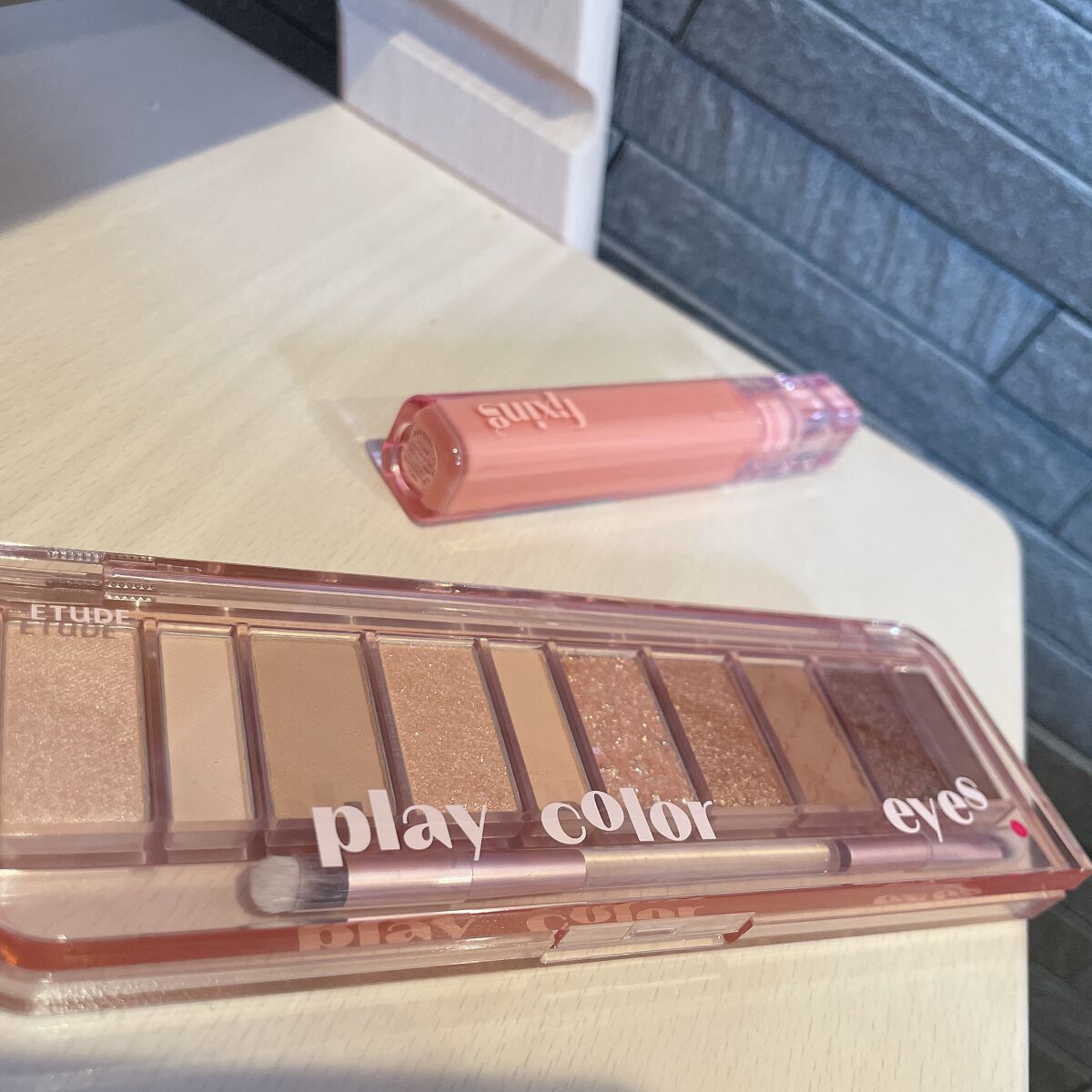 プレイカラー アイシャドウ/ETUDE/アイシャドウパレットを使ったクチコミ（1枚目）