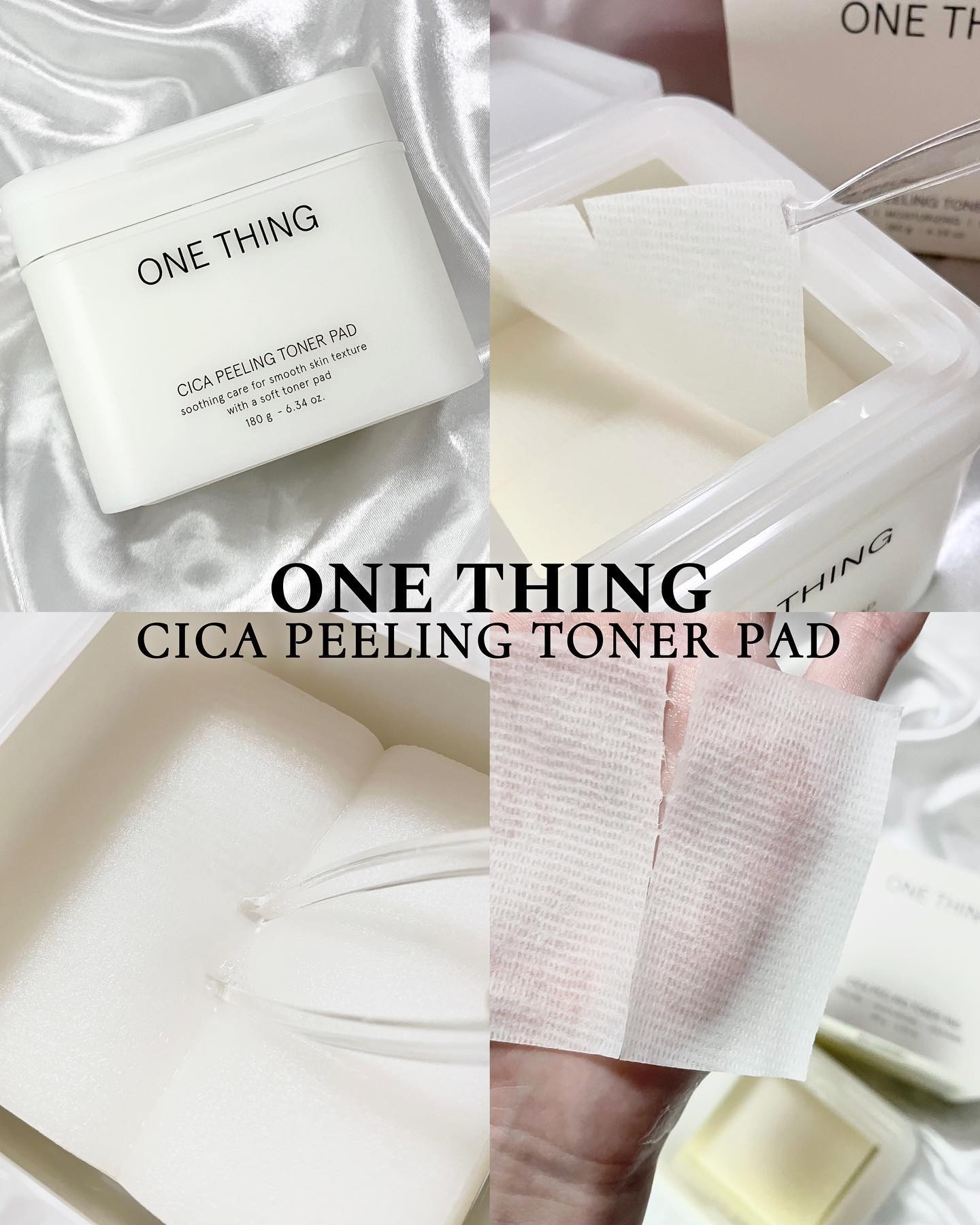 シカピーリングトナーパッド/ONE THING/トナーパッドを使ったクチコミ（1枚目）