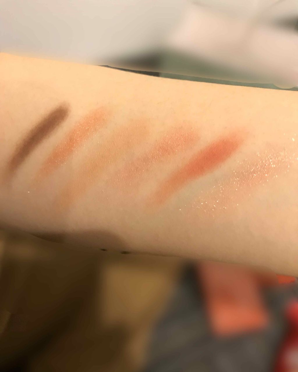 EYE COLOR PARETTE/Sasatinnie (台湾)/アイシャドウパレットを使ったクチコミ（2枚目）